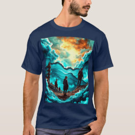 Camiseta Caça num Mundo Abstrato