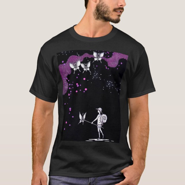 Camiseta Caça numa Noite de Verão. (Frente)