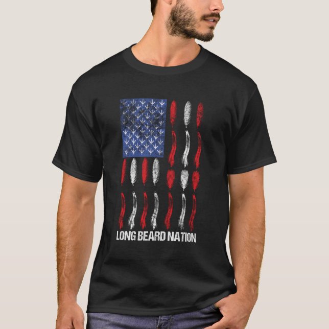 Camiseta Caça Perturca à Nação de Barba Longa (Frente)