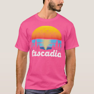 Camiseta Caça Pesca Caminhada Acampamento Cascadia