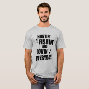 Camiseta Caça, pesca diária