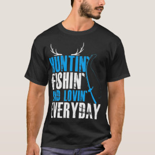 Camiseta Caça Pesca e Amor Todos os Dias