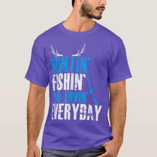 Camiseta Caça Pesca e Amor Todos os Dias