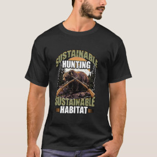 Camiseta Caça Sustentável Habitat Selvagem O