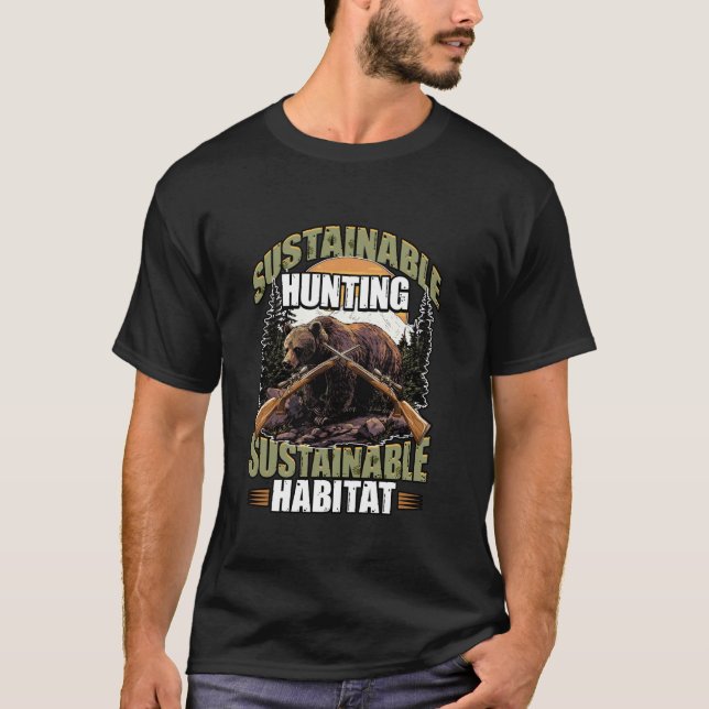 Camiseta Caça Sustentável Habitat Selvagem O (Frente)