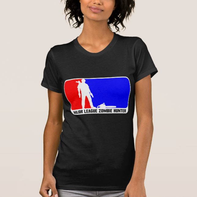 Camiseta caçador 2 do zombi (Frente)