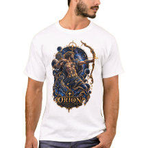Caçador Celestial Órion Constellação Dourada Mític