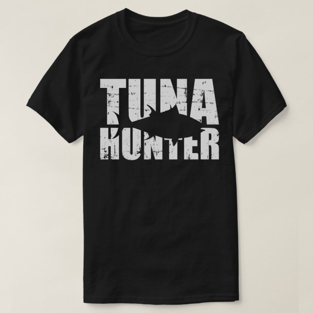 Camiseta Caçador de atum (Frente do Design)