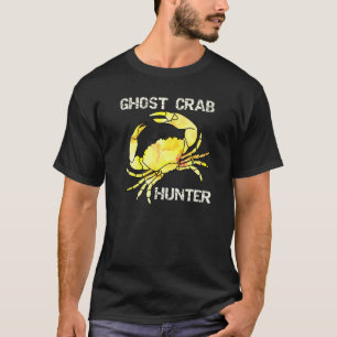 Camiseta Caçador De Caranguejo Fantasma Para Homens, Mulher