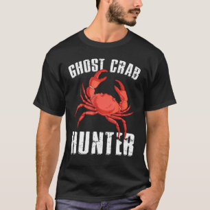 Camiseta Caçador De Caranguejos Fantasmas Caçando Pesca