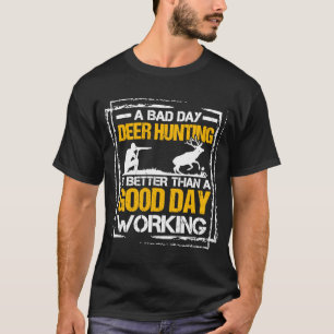 Camiseta Caçador de Cervos Temporada de Caça Caçador