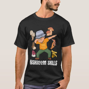 Camiseta Caçador de Cogumelos Amante Homens Fugi Forrageand