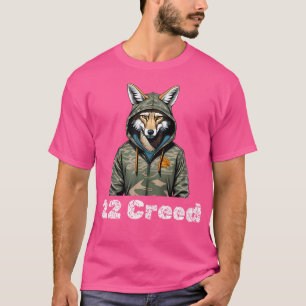 Camiseta Caçador de coiote com capuz 22 Creed