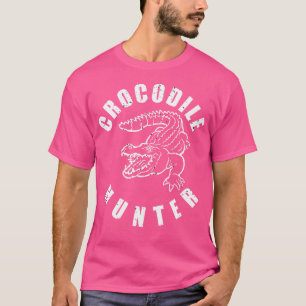 Camiseta Caçador de Crocodilos Caçador de Répteis
