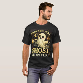 Camiseta Caçador de Fantasmas Profissional Gráfico Divertid