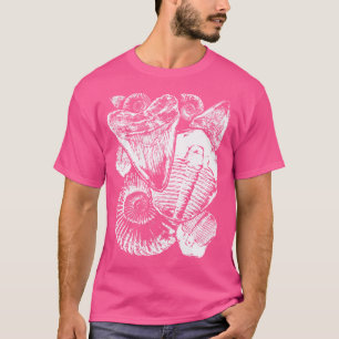 Camiseta Caçador de Fósseis Paleontólogo Caça a Fósseis