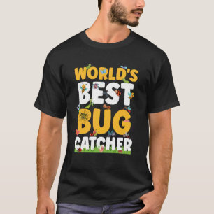 Camiseta Caçador de Insetos Infantil Melhor do Mundo Caça d