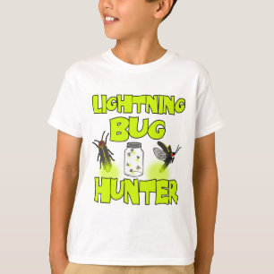 Camiseta caçador de insetos relâmpagos