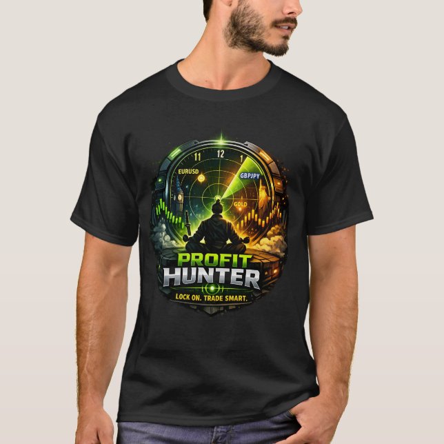 Camiseta Caçador de Lucros - Trader (Frente)