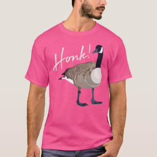 Camiseta Caçador de pássaros Cute Cute Engraçado do Ganso C