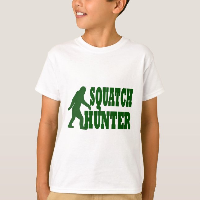 Camiseta Caçador de quadrado (Frente)