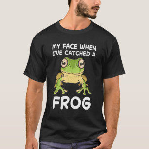 Camiseta Caçador de Rã Amante de Sapo Anfíbio Caçador