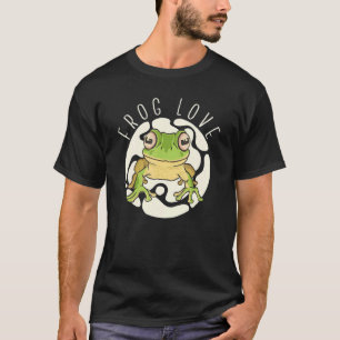 Camiseta Caçador de Rã Amante de Sapo Anfíbio Caçador de Rã