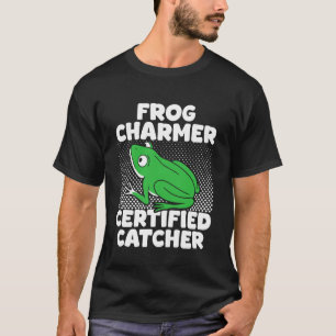 Camiseta Caçador de Rã Encantador Rã Cretificada