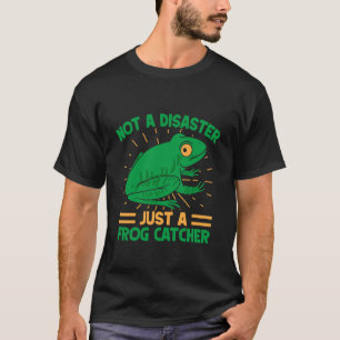 Camiseta Caçador de Rã Não é uma Rã Desastre