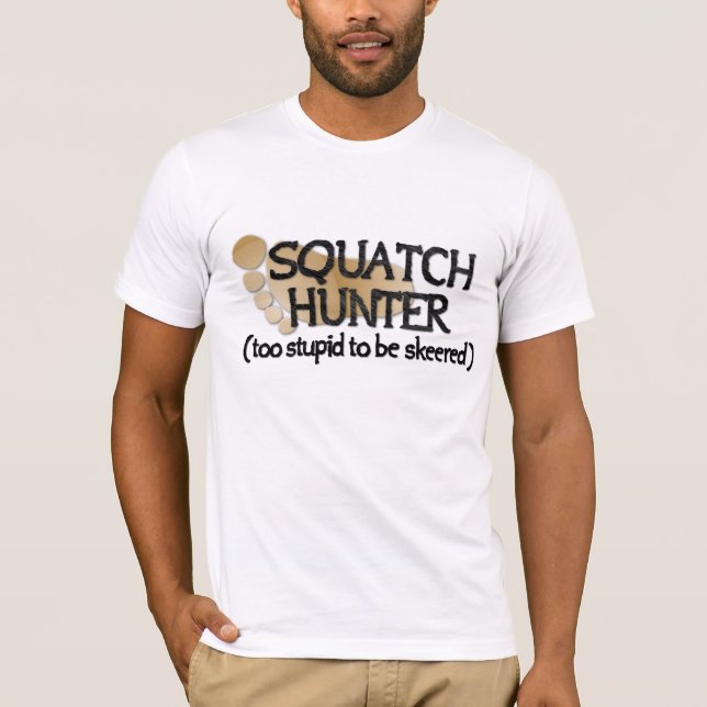 Camiseta Caçador de Squatch (Frente)