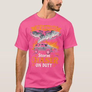 Camiseta Caçador de Tempestades Caça de Tornados Rastreamen
