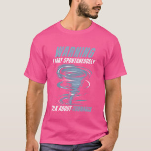 Camiseta Caçador de Tempestades Engraçado Caçador de Tornad