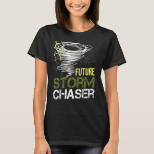Camiseta Caçador de Tempestades Futuro Tempo Tornado para M