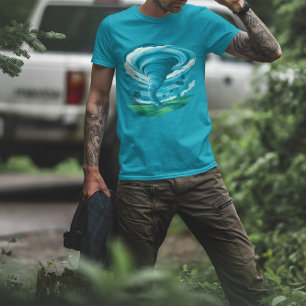 Camiseta Caçador de Tempestades Meteorologista do Tempo de