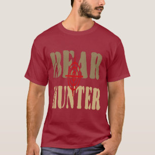 CAMISETA CAÇADOR DE URSO LEGAL ENGRAÇADO