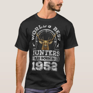 Camiseta Caçador De Veados De 70 Anos Em 1952 70 Birthda