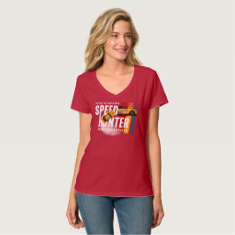 Camiseta Caçador de velocidade (Modo escuro) | Mulheres