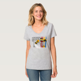 Camiseta Caçador de Velocidade | Mulheres Decote em V