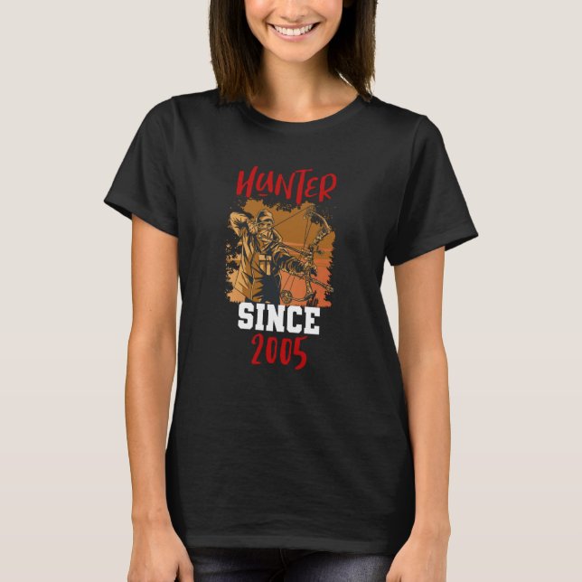 Camiseta Caçador desde 2005 (Frente)