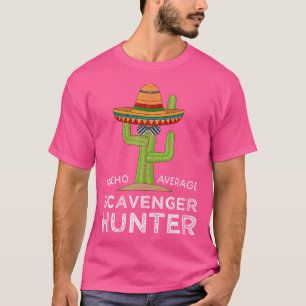 Camiseta Caçador Divertido de Caça ao Tesouro