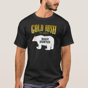 Camiseta Caçador do urso da febre do ouro