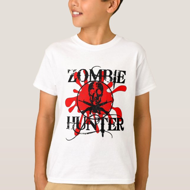 Camiseta Caçador do zombi (Frente)