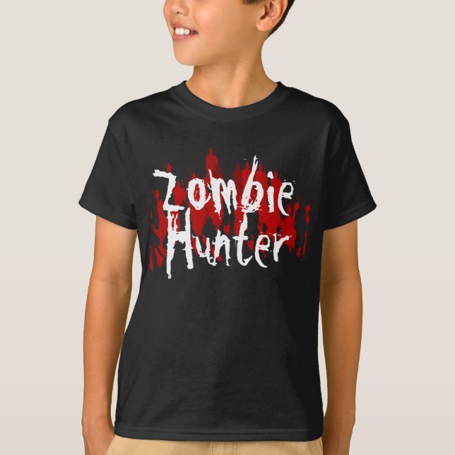 Camiseta Caçador do zombi (Frente)