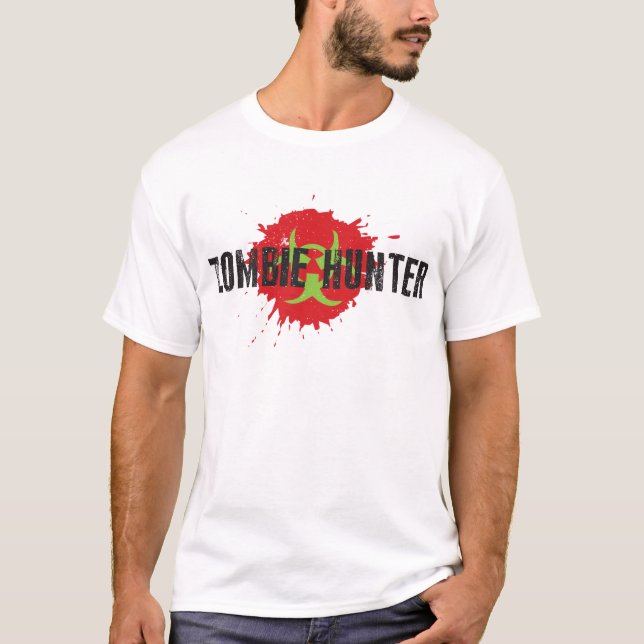 CAMISETA CAÇADOR DO ZOMBI (Frente)