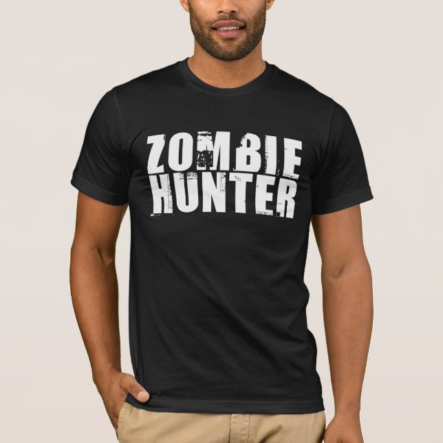 Camiseta Caçador do zombi (Frente)