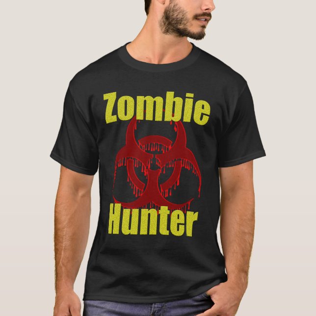Camiseta Caçador do zombi (Frente)