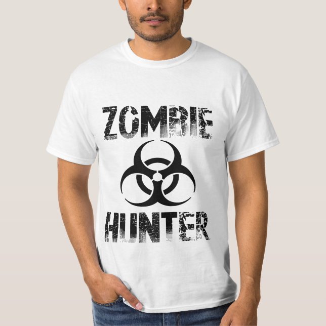 Camiseta Caçador do zombi (Frente)