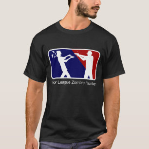 Camiseta Caçador do zombi da liga principal