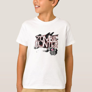 Camiseta Caçador do zombi - formas aumentadas da realidade