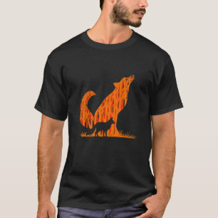 Camiseta Caçador florestal de raposa